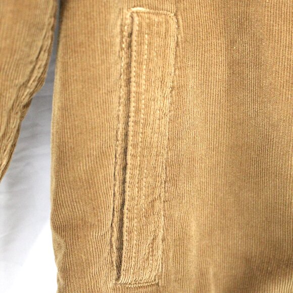 RIP CURL CORDUROY JACKET WITH HOODIE BUTTON CLOSURE SHERPA LINING SIZE SMALL Y2K - Picture 3 of 6